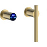 Полотенцесушитель TERMINUS РОНДО П2 350х760 электро Брашированное золото 4670078568168